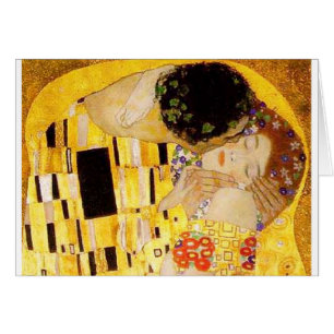 Gustav Klimt Das klassische Kiss-Gemälde