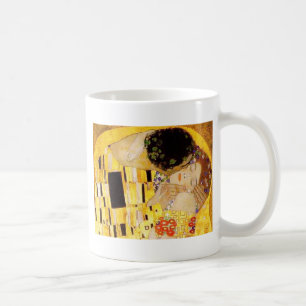 Gustav Klimt Das klassische Kiss-Gemälde Kaffeetasse
