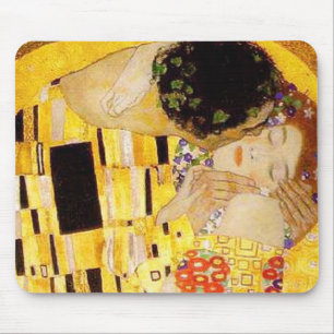 Gustav Klimt Das klassische Kiss-Gemälde Mousepad