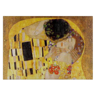 Gustav Klimt Das klassische Kiss-Gemälde Schneidebrett