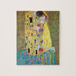 Gustav Klimt - das Puzzlespiel des Kusses 2 Puzzle