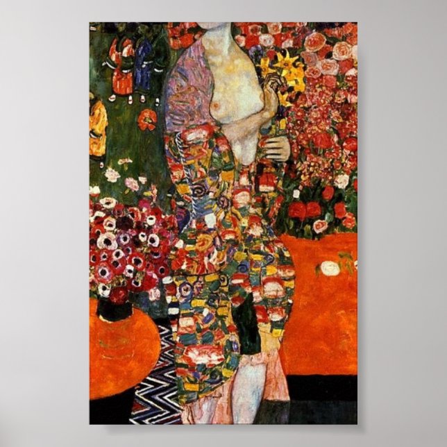 Gustav Klimt das Tänzerposter Poster (Vorne)