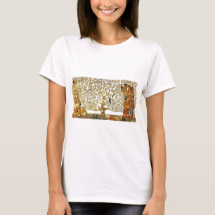 Gustav Klimt - der Baum der Lebenmalerei T-Shirt
