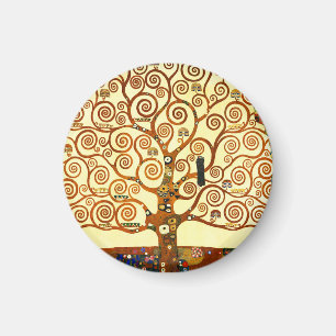 Gustav Klimt Der Baum des Lebens Fine Art Magnet