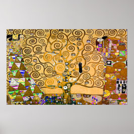 Gustav Klimt 'Der Baum des Lebens' Poster
