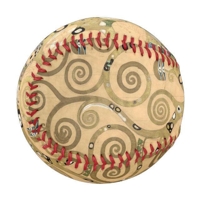 Gustav Klimt - Der Baum des Lebens, Stoclet Frieze Baseball (Vorderseite Links)
