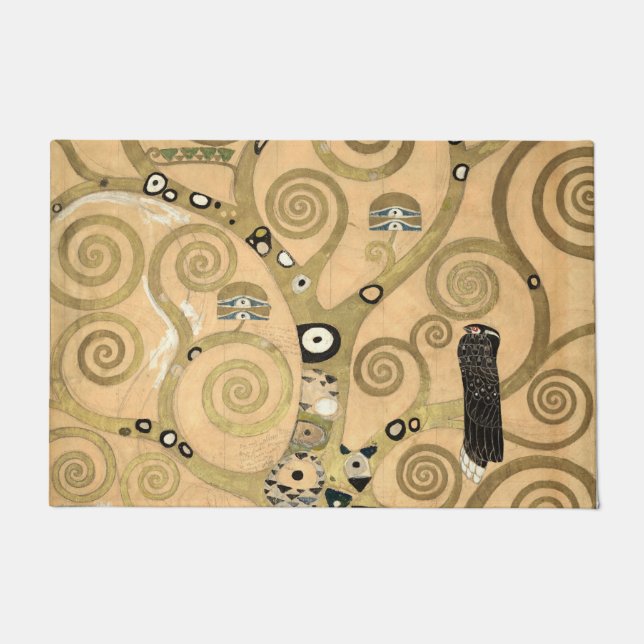 Gustav Klimt - Der Baum des Lebens, Stoclet Frieze Fußmatte (Vorderseite)