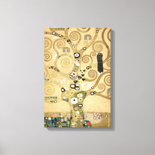 Gustav Klimt - Der Baum des Lebens, Stoclet Frieze Leinwanddruck