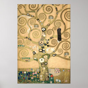 Gustav Klimt - Der Baum des Lebens, Stoclet Frieze Poster