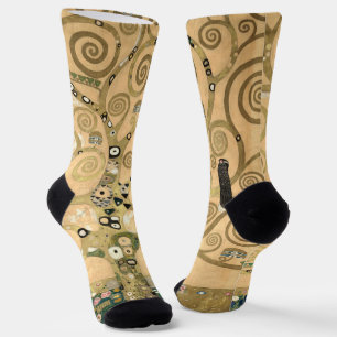 Gustav Klimt - Der Baum des Lebens, Stoclet Frieze Socken