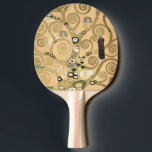 Gustav Klimt - Der Baum des Lebens, Stoclet Frieze Tischtennis Schläger<br><div class="desc">The Tree of Life,  Stoclet Frieze,  zentraler Teil der links Tafel - Gustav Klimt,  Pappe,  1909</div>