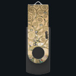 Gustav Klimt - Der Baum des Lebens, Stoclet Frieze USB Stick<br><div class="desc">The Tree of Life,  Stoclet Frieze,  zentraler Teil der links Tafel - Gustav Klimt,  Pappe,  1909</div>
