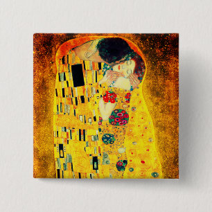 Gustav Klimt Der Kiss Button