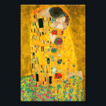 Gustav Klimt Der Kiss Fotodruck<br><div class="desc">Foto Print mit Gustav Klimts Ölgemälde mit Goldblatt Der Kuss (1908). Ein Mann und eine Frau,  die leuchtende goldene Farben tragen,  sich liebevoll umarmen und in einem Feld von Blume küssen. Ein großartiges Geschenk für Jugendliche und österreichische Kunstliebhaber.</div>