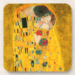 Gustav Klimt Der Kiss Getränkeuntersetzer