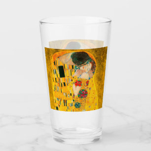 Gustav Klimt Der Kiss Glas