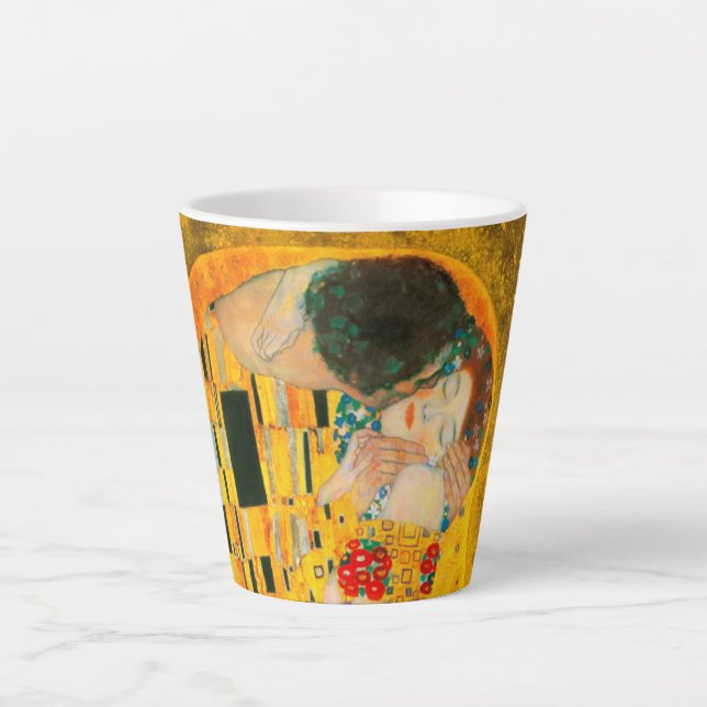 Gustav Klimt Der Kiss Milchtasse (Vorderseite)