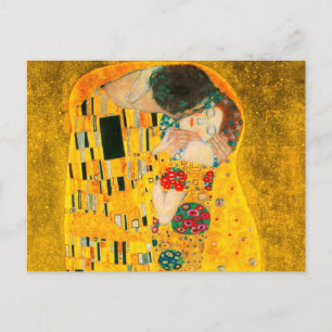 Gustav Klimt Der Kiss Postkarte