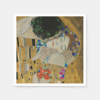 Gustav Klimt Der Kiss Serviette
