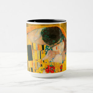 Gustav Klimt Der Kiss Tasse