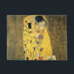 GUSTAV KLIMT - Der Kuss 1907 Fußmatte<br><div class="desc">GUSTAV KLIMT - Der Kuss 1907
Öl- und Goldfolie auf Leinwand</div>