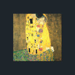 GUSTAV KLIMT - Der Kuss 1907 Leinwanddruck<br><div class="desc">GUSTAV KLIMT - Der Kuss 1907</div>