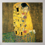 GUSTAV KLIMT - Der Kuss 1907 Poster<br><div class="desc">GUSTAV KLIMT - Der Kuss 1907</div>