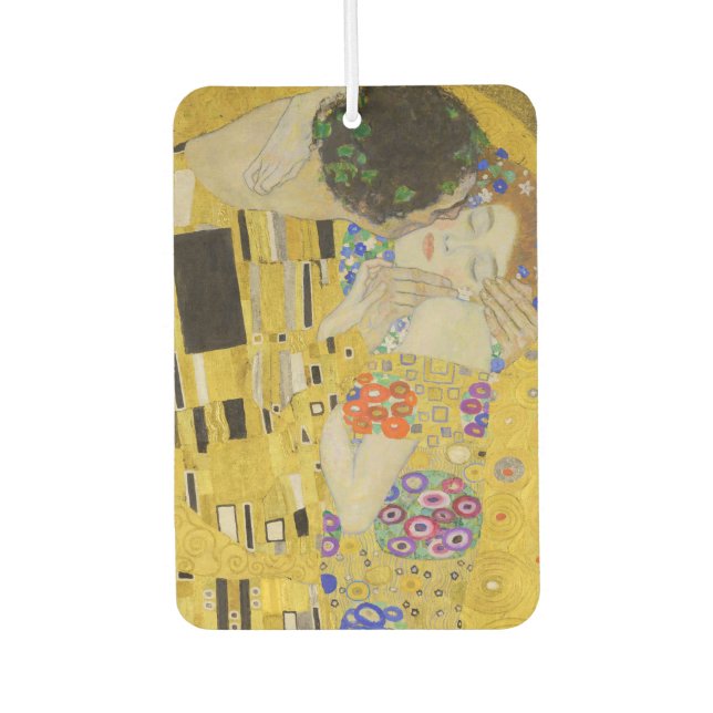 Gustav Klimt - Der Kuss Autolufterfrischer (Vorderseite)