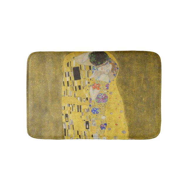 Gustav Klimt - Der Kuss Badematte (Vorderseite)