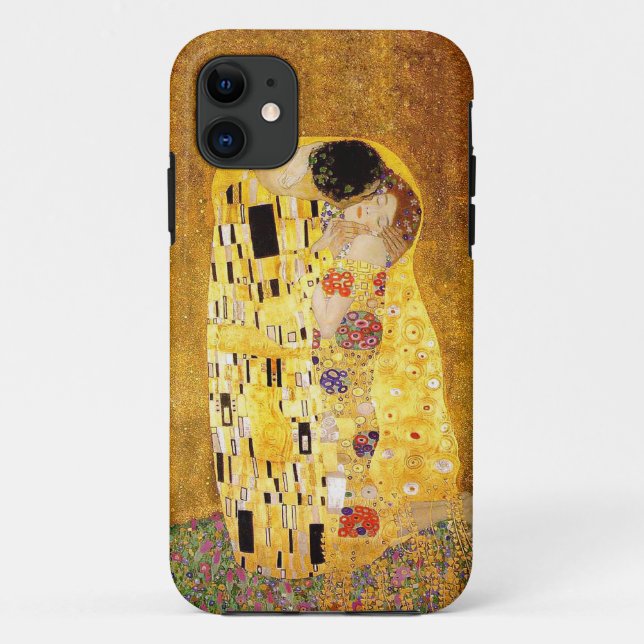Gustav Klimt "der Kuss " Case-Mate iPhone Hülle (Rückseite)