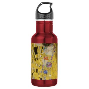 Gustav Klimt - Der Kuss Edelstahlflasche