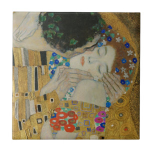 Gustav Klimt Der Kuss Fliese
