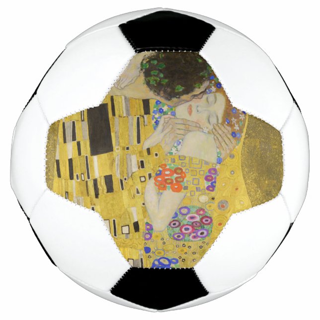 Gustav Klimt - Der Kuss Fußball (Vorderseite)