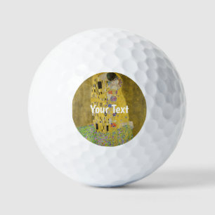Gustav Klimt - Der Kuss Golfball