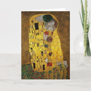 Gustav Klimt Der Kuss Karte