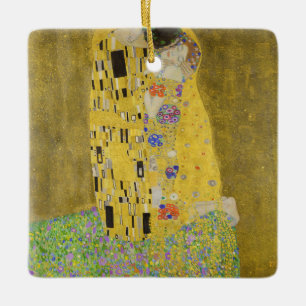 Gustav Klimt - Der Kuss Keramikornament
