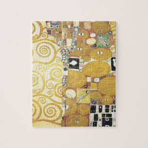 Gustav Klimt - Der Kuss - Klassisches Kunstwerk Puzzle