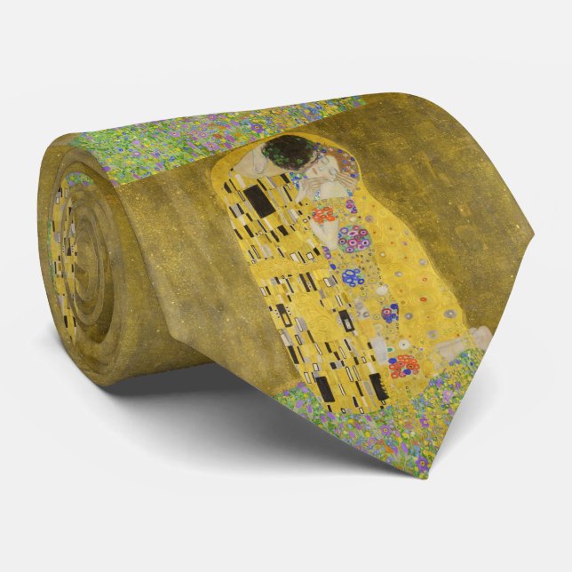Gustav Klimt - Der Kuss Krawatte (Gerollt)