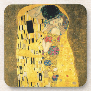 Gustav Klimt Der Kuss Kunst Korkuntersetzer Untersetzer