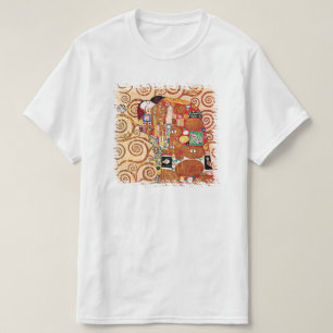 Gustav Klimt - Der Kuss - Kunstmalerei T-Shirt