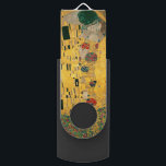 Gustav Klimt Der Kuss (Liebhaber) GalerieHD Vintag USB Stick<br><div class="desc">Gustav Klimt. Der Kuss (Liebhaber). c) 1908. Öl und Goldblatt auf der Leinwand. Originelle Kunstmalerei des berühmten österreichischen Jugendstil-Künstlers Gustav Klimt.</div>