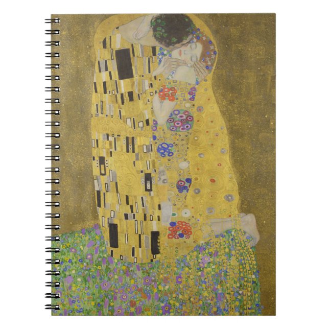 Gustav Klimt "der Kuss " Notizblock (Vorderseite)