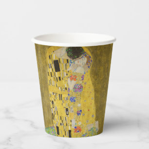 Gustav Klimt - Der Kuss Pappbecher