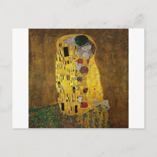 Gustav Klimt Der Kuss Postkarte