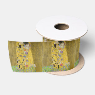 Gustav Klimt - Der Kuss Satinband