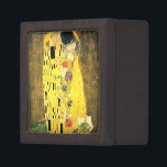 Gustav Klimt - der Kuss Schmuckkiste<br><div class="desc">Gustav Klimt - der Kuss,  1907-1908 geschaffen.   Medium:  Öl- und Goldblatt auf Leinwand. Gegenwärtiger Standort: Standort Österreichische Galerie Belvedere,  Wien,  Österreich</div>