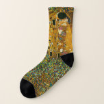Gustav Klimt, der Kuss, schöne Kunstsocken Socken<br><div class="desc">Gustav Klimt - Der Kuss,  schöne Kunstsocken</div>