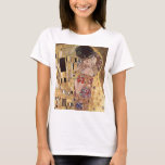 Gustav Klimt ~ der Kuss T-Shirt<br><div class="desc">Klimt 1862-1918,  Gustav,  Baumgarten bei Wien,  Österreich</div>