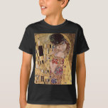 Gustav Klimt ~ der Kuss T-Shirt<br><div class="desc">Klimt 1862-1918,  Gustav,  Baumgarten bei Wien,  Österreich</div>