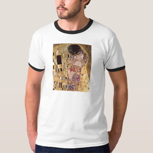 Gustav Klimt ~ der Kuss T-Shirt (Vorderseite)